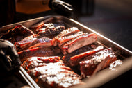 1/4 Rack of Rick's ribs with slaw, pickles and buns - Pick up only